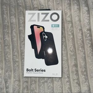 Zizo Bolt Series Black Case for iPhone 16